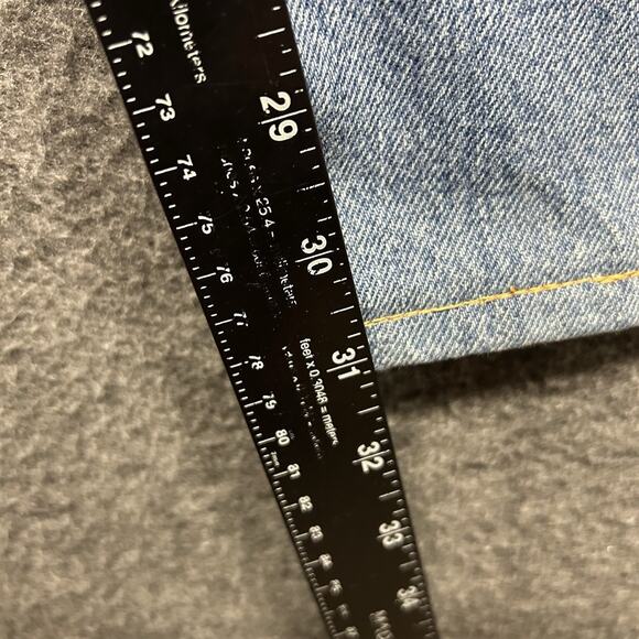 Levis Jeans Mens 40x32 Blue Cotton Denim 560‎ Comfort Fit Western Cowboy 90s Vtg - Picture 3 of 8